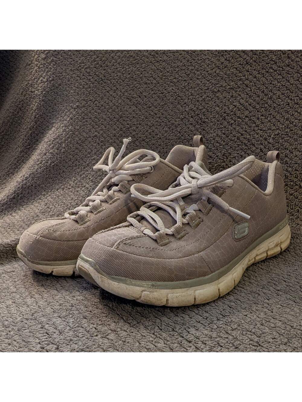 Skechers Flex Elite Gray Walking Sneakers Women's Size 8 Athletic Comfort Shoes